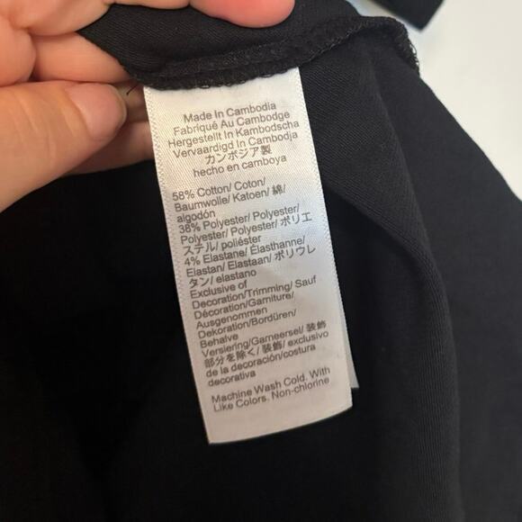 NWT J.Crew Flex Pique Polo Shirt In Black Size Small - Picture 4 of 5